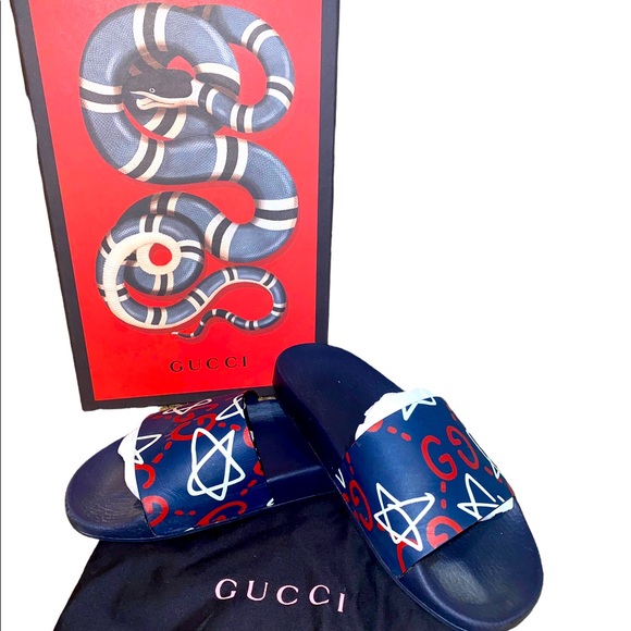 Gucci Shoes - Gucci Apollo St. Mini GG Star Slides